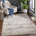 Rendlesham 2' x 2'11" Modern Cream/Light Gray/Teal/Dusty Sage/Gray/Mustard/Medium Gray Area Rug - Hauteloom