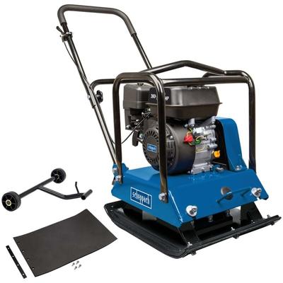 Rüttelplatte HP2200S Scheppach 6,5PS 97,5kg 25000N inkl. Gummimatte & Fahrvorrichtung Image