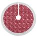 Saro Ho Ho Ho Design Tree Skirt Cotton | 56 W in | Wayfair 2525.R56R