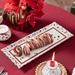 Villeroy & Boch Toy's Delight Cake Platter Porcelain China/All Ceramic in Red/White | 1 H x 15.25 W in | Wayfair 1485852220