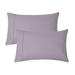 Wayfair Sleep™ Adelaja 300TC Organic 100% Cotton Cool & Crisp Percale Weave Pillowcases Cotton Percale in Indigo | King