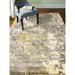 Gray 72 x 0.6 in Indoor Area Rug - Bashian Rugs Kanti Handmade Viscose Ivory/Area Rug Viscose | 72 W x 0.6 D in | Wayfair K153-MULTI-6X9-HSV18