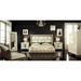 Hispania Home London Bedor148 Bedroom Set 3 Pieces Upholstered, Leather in Brown | Queen | Wayfair BEDOR148-SET3QM