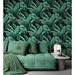 Bayou Breeze Catalano Peel & Stick Banana Tropical Leaves Wallpaper Vinyl in Green | 75 W in | Wayfair 61F80C3BA859469E9F0F871D99F2C04B