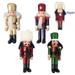 The Holiday Aisle® 12 Piece Nutcracker Magnet Figurine Ornament Set Ceramic/Porcelain | 2.5 H x 1 W x 1 D in | Wayfair