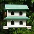 Home Bazaar Bird In Hand Hanover House for Purple Martins 15.5 in x 16 in x12.5 in Birdhouse in Brown/Indigo/White | Wayfair HBA-1017