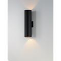 Maxim Lighting Outpost 15 Inch Tall 2 Light LED Outdoor Wall Light - 86403BK