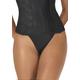 Plus Size Women's Seamless Thong by Dominique in Black (Size XL)