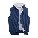 Men's Big & Tall BOULDER CREEK™ THERMAL LINED FLEECE VEST by Boulder Creek in Navy (Size 6XL)