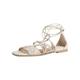 Tamaris Damen 1-1-28116-26 sandale, Flip-Flop, ivory, 40 EU