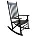 Red Barrel Studio® Anneruth Outdoor Rocking Chair in Black/Brown/Red | 45.85 H x 33.25 W x 27.35 D in | Wayfair 254CD972F9EB460B948C24437333C96C