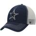 Men's '47 Navy/White Dallas Cowboys Trawler Trucker Clean Up Snapback Hat