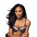 Plus Size Women's Love the Lift Push Up & In Demi Bra by Maidenform in Black Peach Lace (Size 36 B)