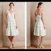 Anthropologie Dresses | Anthropologie Sea Isle Dress | Color: Cream/Green | Size: 0p