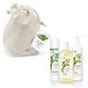 Dove Powered by Plants Geschenkset Duftmix für ein erfrischendes Hautpflegeerlebnis mit Duschgel, Deodorant und Body Lotion im Cotton Bag (250 ml + 75 ml + 250 ml)