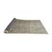 Brown/Gray 84 x 0.35 in Indoor Area Rug - Bungalow Rose Ashmont Oriental Gray/Brown Area Rug Polyester/Wool | 84 W x 0.35 D in | Wayfair