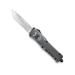 Cobra Tec Knives CTK-1 OTF Large Knife 3.75 D2 Steel Partially Serrated Tanto LSWCTK1LTS