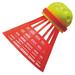 Speedminton Fun Speeder Tube (3 Pack) Birdies for Outdoor Games Speed ​​Badminton/Crossminton Plastic/Manufactured Wood in Brown/Orange | Wayfair