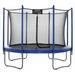 Machrus Upper Bounce 10 FT Round Backyard/Outdoor Trampoline Set w/ Safety Enclosure System, Metal in Blue | Wayfair UBSF01-10