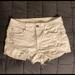 American Eagle Outfitters Shorts | American Eagle Ripped White Jean Shorts | Color: White | Size: 8