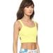 Anthropologie Tops | Anthropologie | J.O.A. Crop Top Yellow Nwt | Color: Yellow | Size: M