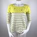 Anthropologie Tops | 3/20 Anthropologie Postmark Yellow Graphic Top | Color: Yellow | Size: S