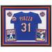 Mike Piazza New York Mets Deluxe Framed Autographed Mitchell & Ness Royal Replica Batting Practice Jersey