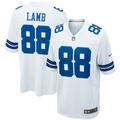 Men's Nike CeeDee Lamb White Dallas Cowboys Game Team Jersey