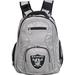 MOJO Gray Las Vegas Raiders Premium Laptop Backpack