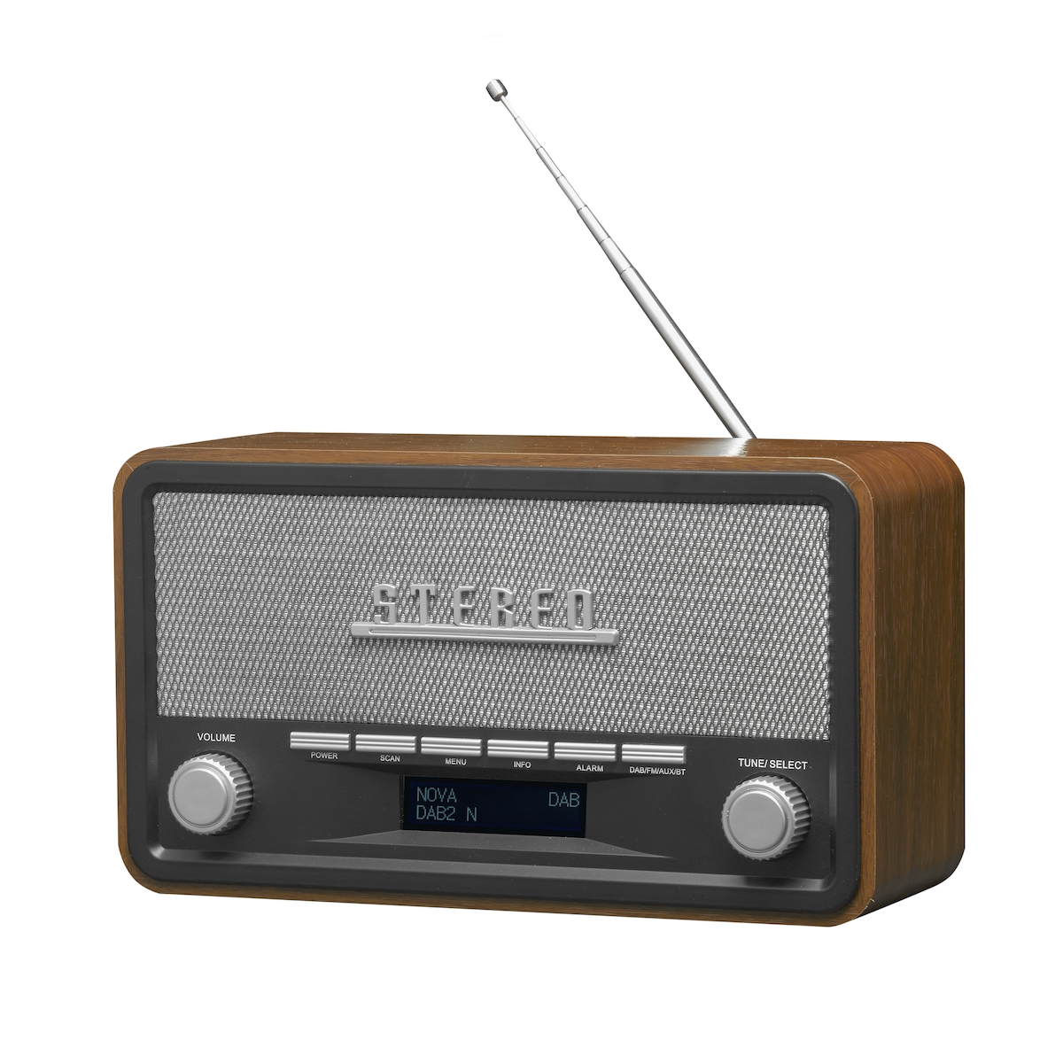 Denver DAB-18 Radio Persönlich Analog & Digital Schwarz, Grau Image