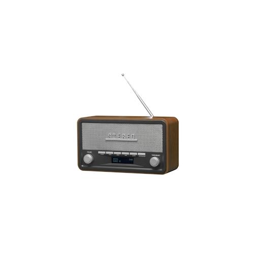 Denver DAB-18 Radio Persönlich Analog & Digital Schwarz, Grau