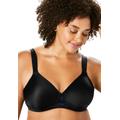 Plus Size Women's Brigitte Lace Underwire T-Shirt Bra 5214 by Leading Lady in Black (Size 40 DDD)