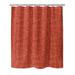 World Menagerie Boa Single Shower Curtain Polyester in Red/Orange/Pink | 72 H x 70 W in | Wayfair 706F2259D3EA45239D5393FA8C2F2F6F