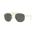 Ray-Ban RB3648 Sunglasses 001-51 - Gold Frame Green Lenses