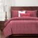 Tartan Brick 5-PC Twin Luxury Duvet Set - Siscovers TABR-XDUTW5