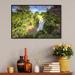 Art Remedy Rainforest II Waterfalls - Graphic Art Print on Canvas in White | 24 H x 36 W x 1.5 D in | Wayfair 31091_36x24_CANV_BFL