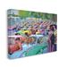 Stupell Industries Walk in the Car Park Traditional Painting Parody by Barry Kite - Painting Print Canvas | 20 H x 16 W x 1.5 D in | Wayfair