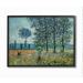 Stupell Industries Classic Monet Felder Woman w/ Parasol by Claude Monet - Painting Print in Green | 11 H x 14 W x 1.5 D in | Wayfair