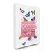 Stupell Industries Colorful Butterflies & Fashion Clutch by Ziwei Li - Graphic Art Print Canvas | 30 H x 24 W x 1.5 D in | Wayfair ab-227_cn_24x30