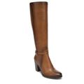 Naturalizer Kalina Wide Calf - Womens 7 Orange Boot Medium