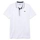 Lacoste Sport Men's DH6843 Polo Shirt, Blanc/Marine-Marine, L