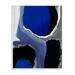 Stupell Industries Abstract Masculine Cobalt - Painting Print Wood in Brown | 19 H x 13 W x 0.5 D in | Wayfair ab-088_wd_13x19