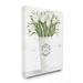 Stupell Industries Tulip Bouquet in Parisian Vase Floral Arrangement by Cindy Jacobs - Graphic Art Print Canvas/ in Green/White | Wayfair