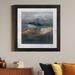 Mercer41 Mountains in the Mist III - Picture Frame Painting Print on Paper in Gray | 17 H x 17 W x 1.5 D in | Wayfair
