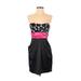 Ruby Rox Casual Dress - Party: Black Dresses - Women's Size 3