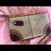 Coach Bags | Coach Suede Wristlet | Color: Brown/Tan | Size: Os