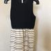 J. Crew Dresses | J Crew Metallic Cocktail Dress | Color: Black/Cream | Size: 12