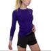 Columbia Tops | Columbia Midweight Stretch Long Sleeve Top | Color: Purple | Size: Xs