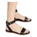 Madewell Shoes | Madewell The Boardwalk Ankle-Strap Sandal-Black Sz 7, 7.5 | Color: Black | Size: Various