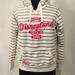 Disney Tops | Disneyland Parks Resort Stripe Pullover/Hoodie Sml | Color: Gray/Pink | Size: S